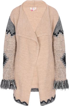 Izia Vest Dames Beige Veelkleurig