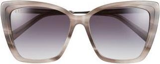 DIFF Eyewear Becky II Cat Eye Sunglasses in Black at Nordstrom Rack