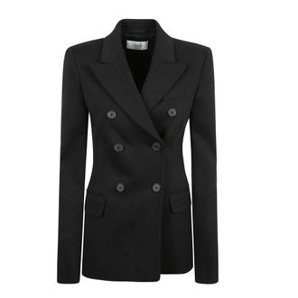 Sportmax Sportmax, Blazers, female, Black, Size: S Black Jackets Sestri