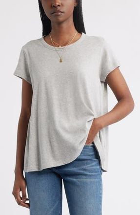 Treasure & Bond Cotton Swing T-Shirt in Grey Heather at Nordstrom Rack, Size Small