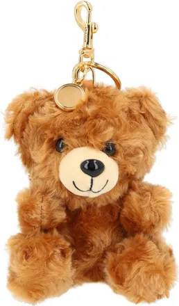 Moschino Teddy Bear Curly Textured Keyring