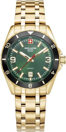 Swiss Alpine Military Watches - Heren - Horloges - Geel - ONE Size - Accessoires
