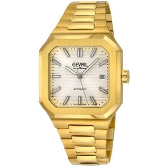 Gevril Group Grand Concourse Automatic White Dial Mens Watch 41304B