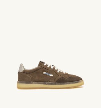 Autry SNEAKERS MEDALIST LOW IN SUEDE SIGAR E FEATHER GRAY