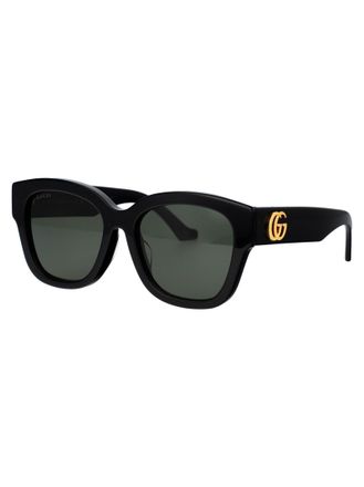 Gucci GG1550SK Acetate Wayfarer Sunglasses - Black