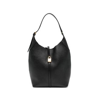 DeMellier Large Siena Padlock-detail Bucket Bag