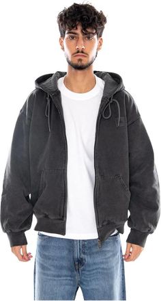 Carhartt Work in Progress Chaqueta con capucha Vista - Sweatshirts & Hoodies - Hombre - Negro - XL