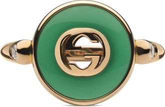 Gucci Interlocking Ring in roze goud - Dames - Ringen - Veelkleurig - 50 MM - Accessoires