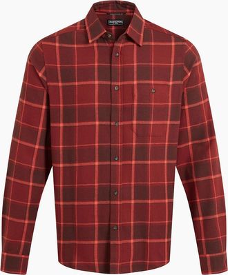 Craghoppers Mens Craghoppers Mens Burnbank Checked Insulated Overshirt - Earthenware - Size: 42/Regular