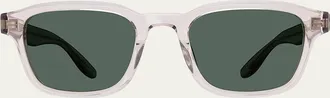 Barton Perreira Mens Winton Acetate Square Sunglasses