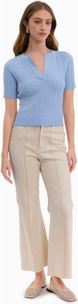 Rebecca Taylor Boucle Knit Sweater in Azure at Nordstrom, Size Medium