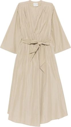 Forte_Forte My Dress - Dames - Maxi kleedjes - Beige - XS - Kleedjes