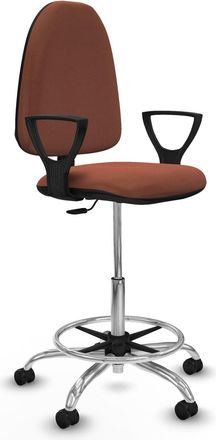 Piqueras y Crespo Piqueras Et Crespo Silla De Oficina Marr&oacute;n Ajustable