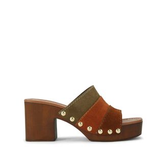 Carvela Womens Suede Settanta Mule Mules - Multicolour - Size UK 3