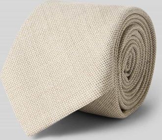 Altea Krawatte mit Label-Detail Modell Gange in Sand, Gr&ouml;&szlig;e 1