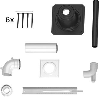 Bosch Accesorio De Escape De Gases Fc-grundbausatz-c93x Juego De Construcci&oacute;n B&aacute;sico D:60/100 (componente Del Juego), 7738112861