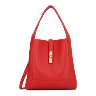 Kazar Laurie Handtas - Dames - Schoudertassen - Rood - ONE Size - Leer - Tassen