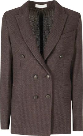Circolo 1901 Giacca Doppiopetto - - Jackets - Donna - Marrone - L