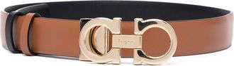 Ferragamo Belt With Reversible Gancini Buckle