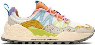 Flower Mountain Womens Washi Trainers - Multicolour Suede - Size UK 6.5