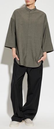 Fear of God Shirt With A Stand-up Collar, Mens, Grey