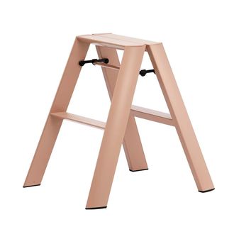 Metaphys Lucano 2 Step Hockerleiter, peach brown