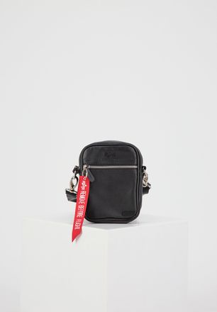 Alpha Industries Tragetasche ALPHA INDUSTRIES RBF Leather Utility Bag, Damen, Gr. onesize, schwarz, Obermaterial: 100% Leder, Futter: 100% Polyester, Taschen Tragetasc