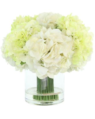 Creative Displays Inc. Traditional Hydrangea Arrangement In Glass Vase