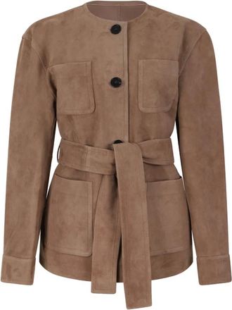 Max Mara Mujer, Chaquetas, Marr&oacute;n, Talla: S
