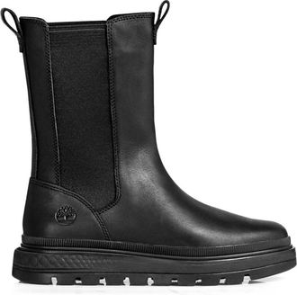 Timberland Ray City Combat Chelsea Boot - Dames - Chelseaboots - Zwart - 37 EU - Leer - Schoenen