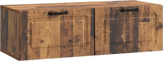 vidaXL Mueble Para Tv De Pared Madera Envejecida 98 X 41 X 30 Cm Vidaxl