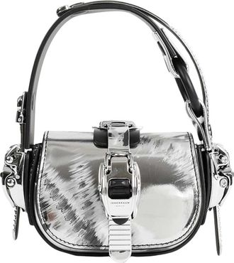 Innerraum Nano Bag - Dames - Mini tas - Grijs - ONE Size - Leer - Tassen