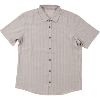 Burnside Linen Blend Button-Up Shirt in Natural at Nordstrom Rack, Size Xx-Large