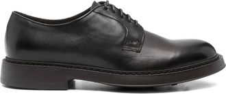 Doucal's leather derby shoes - Marrone
