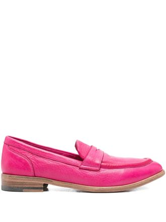 Sturlini Firenze penny-slot leather loafers - Pink