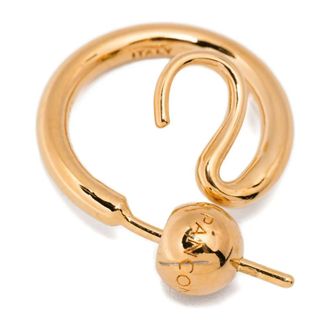 Panconesi Serpent Huggies - unisex - Oorbellen - Geel - ONE Size - Accessoires