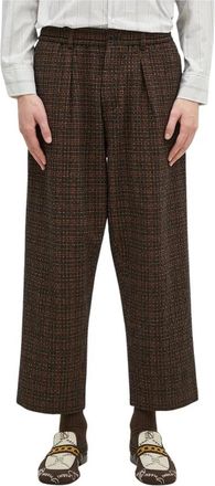 Universal Works Gestreepte Pantalon - Heren - Vrijetijds broeken - Veelkleurig - W36 - Katoen - Broeken