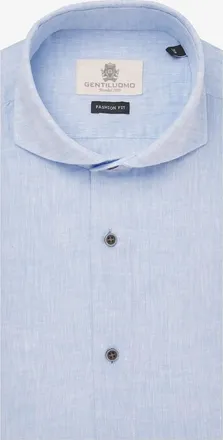 Gentiluomo Linnen Overhemd | Lichtblauw