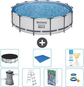 Bestway Piscina Bestway Steel Pro Max Redonda - 427x122 Cm - 8-piezas S568