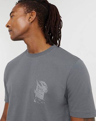 HUGO BOSS Graphic T-Shirt - Charcoal