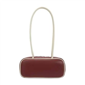 Melie Bianco Womens Micaela Vegan Shoulder Bag In Burgundy