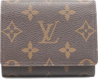 Louis Vuitton 1996 Monogram card holder - Bruin