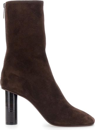 PARIS TEXAS Brown High-heeled Ankle Boots