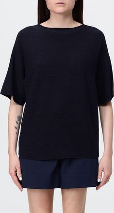 Fabiana Filippi Maglia basic in lana e cotone