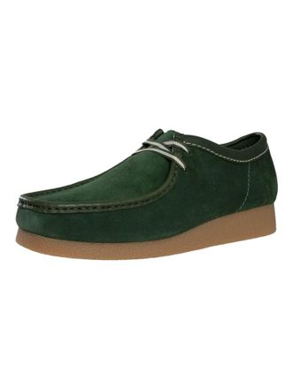 Clarks Wallabee Evo Su&egrave;de Schoenen, Groen