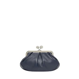 Max Mara Tassen, Dames, Blauw, ONE Size, Prati Clutch