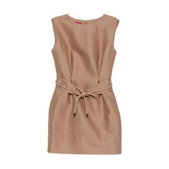 Curiel Short Dresses, female, Brown, Size: XS Dress Curiel