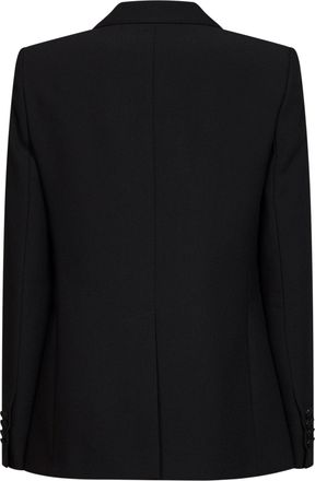 Blanca Vita Womens Blazer Gavera Black Cr&ecirc;pe Polyester Jacket
