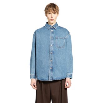 Loewe Anagram Overshirt in Denim