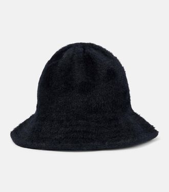 Isabel Marant Holmy embroidered bucket hat